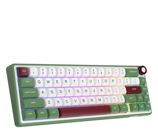 Royal Kludge R65 Green sand Chartreuse switch - 1455787 - zdjęcie 2